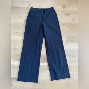 LULULEMON CITY SLEEK 5 POCKET HIGH-RISE WIDE LEG FULL-LENGTH PANTS